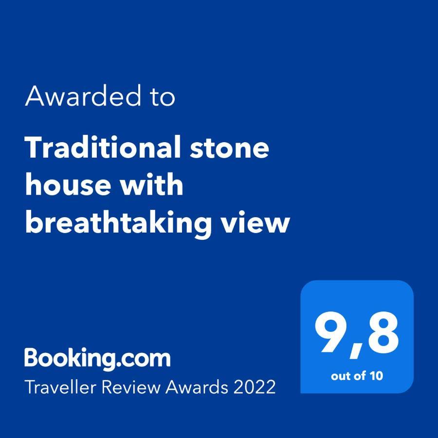 Traditional Stone House With Breathtaking View Serifos Town Bagian luar foto